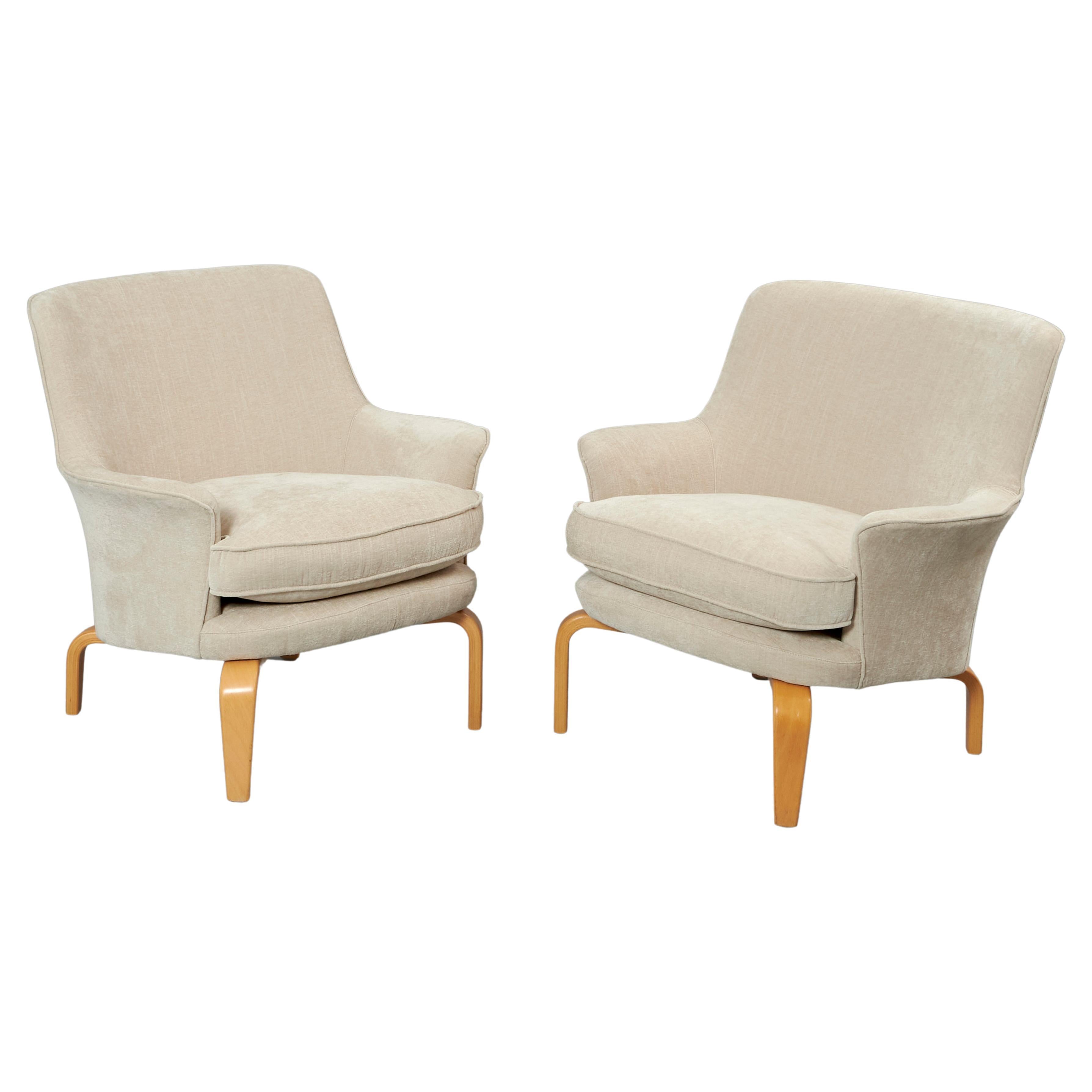 1960s Arne Norell ‘’Pilot’’ Armchairs For Sale