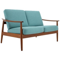 1960s Arne Vodder 2-Seat Sofa for France & Søn, Denmark