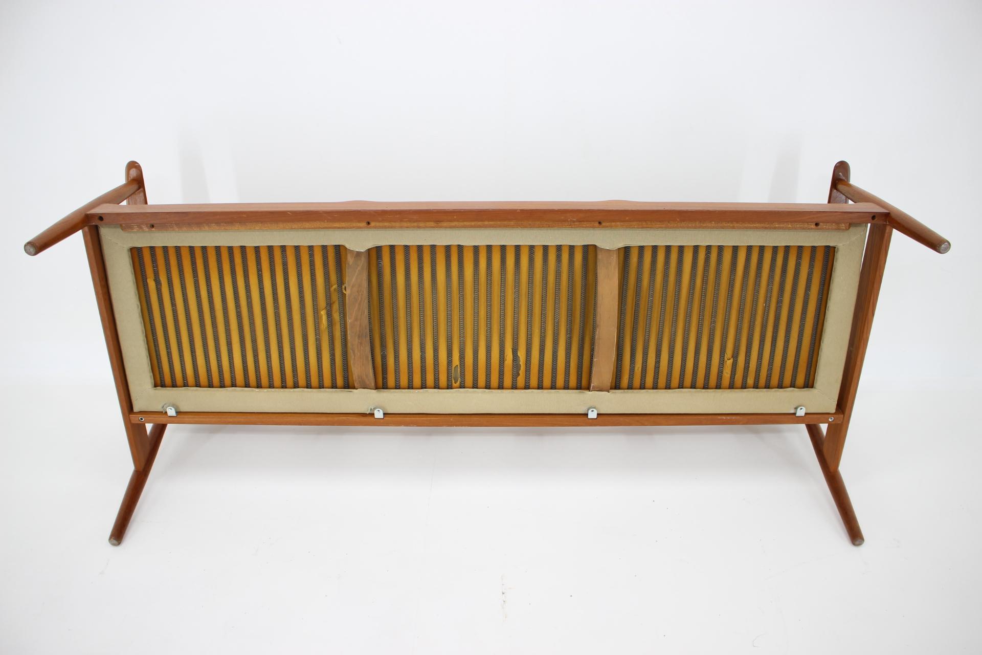 1960s Arne Vodder 3-Seat Sofa for France & Søn, Denmark For Sale 2