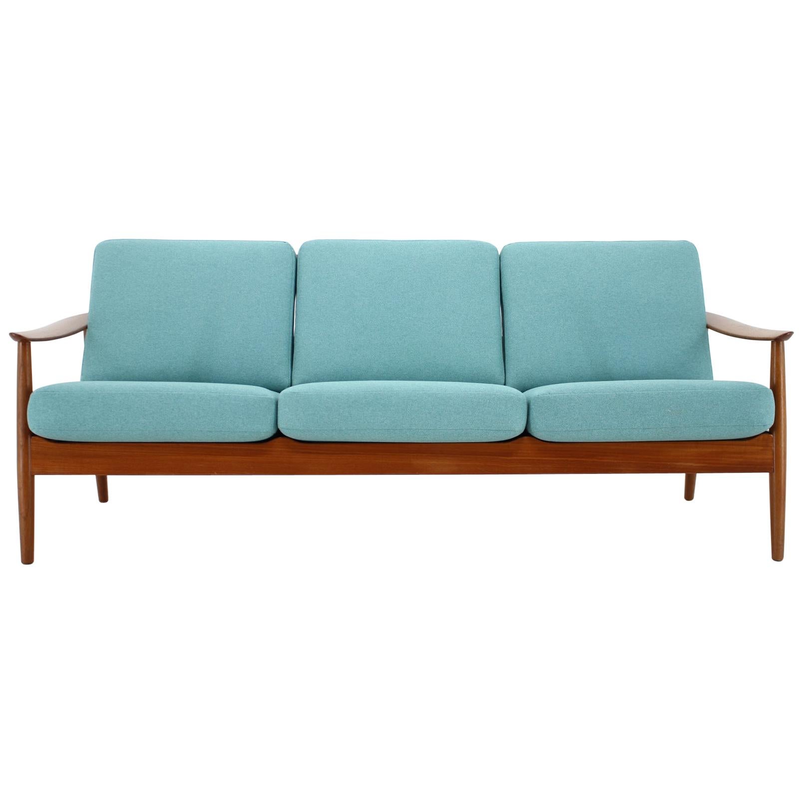 1960s Arne Vodder 3-Seat Sofa for France & Søn, Denmark