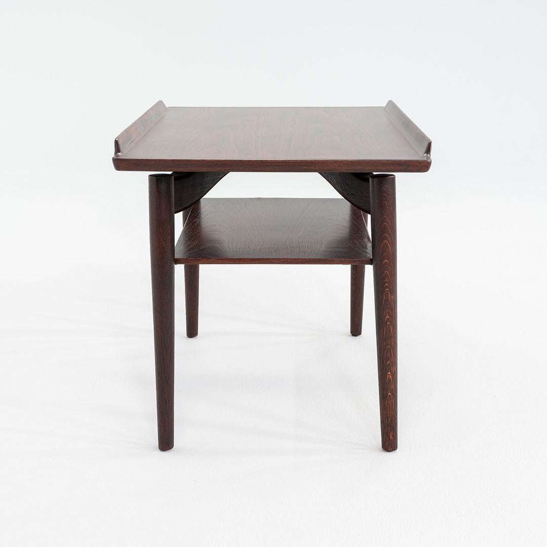 Chêne 1960 Arne Vodder pour George Tanier T9 Table d'appoint / de chevet en teck et Oak en vente