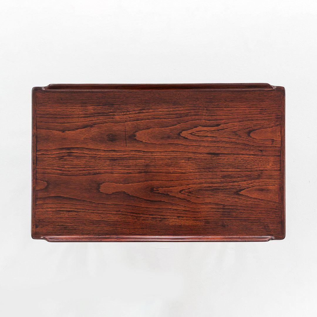 1960 Arne Vodder pour George Tanier T9 Table d'appoint / de chevet en teck et Oak en vente 1