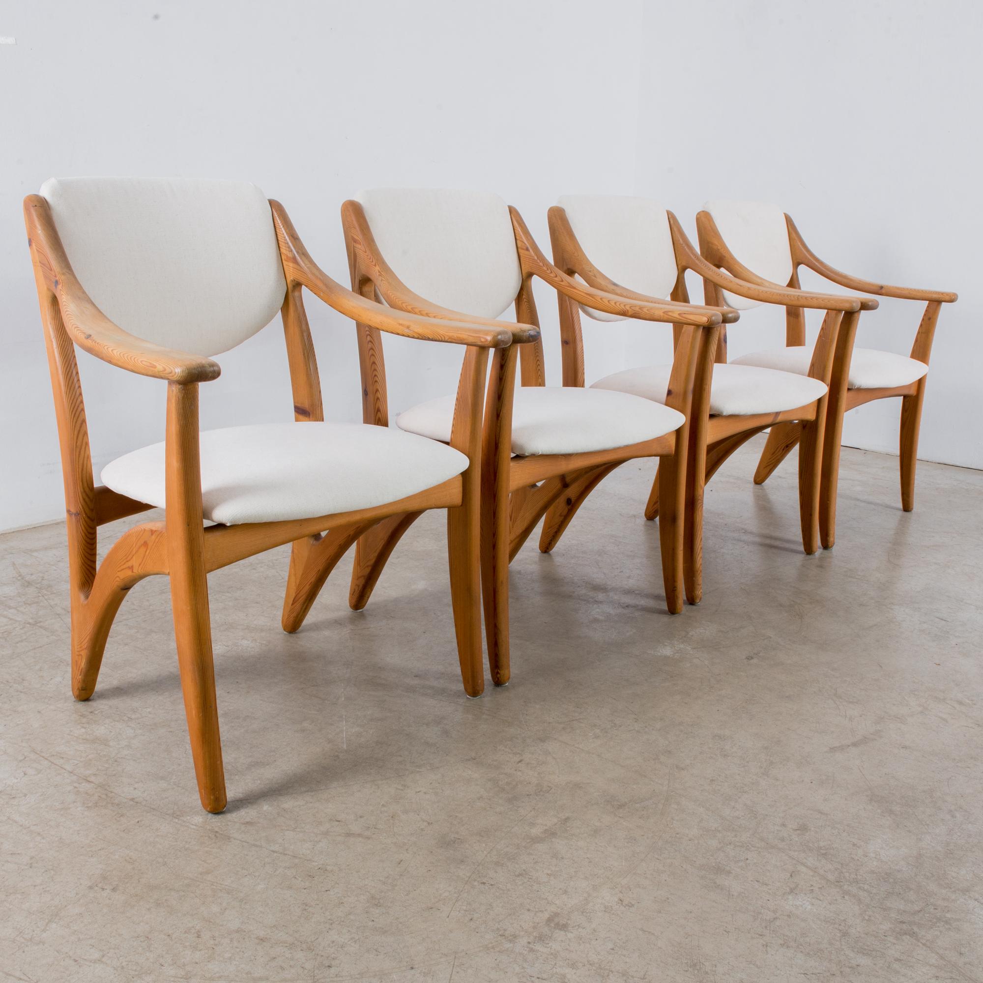 1960s Arne Vodder Upholstered Armchairs, Set of Four 3