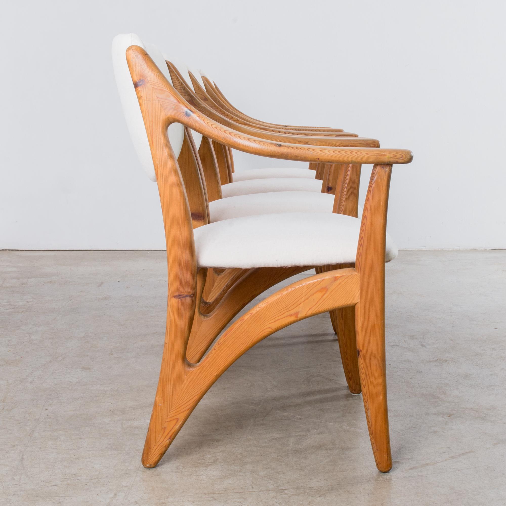 1960s Arne Vodder Upholstered Armchairs, Set of Four 4