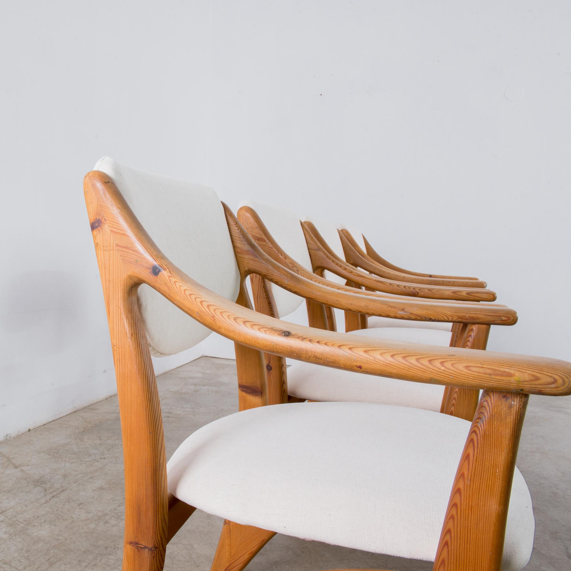 1960s Arne Vodder Upholstered Armchairs, Set of Four 5