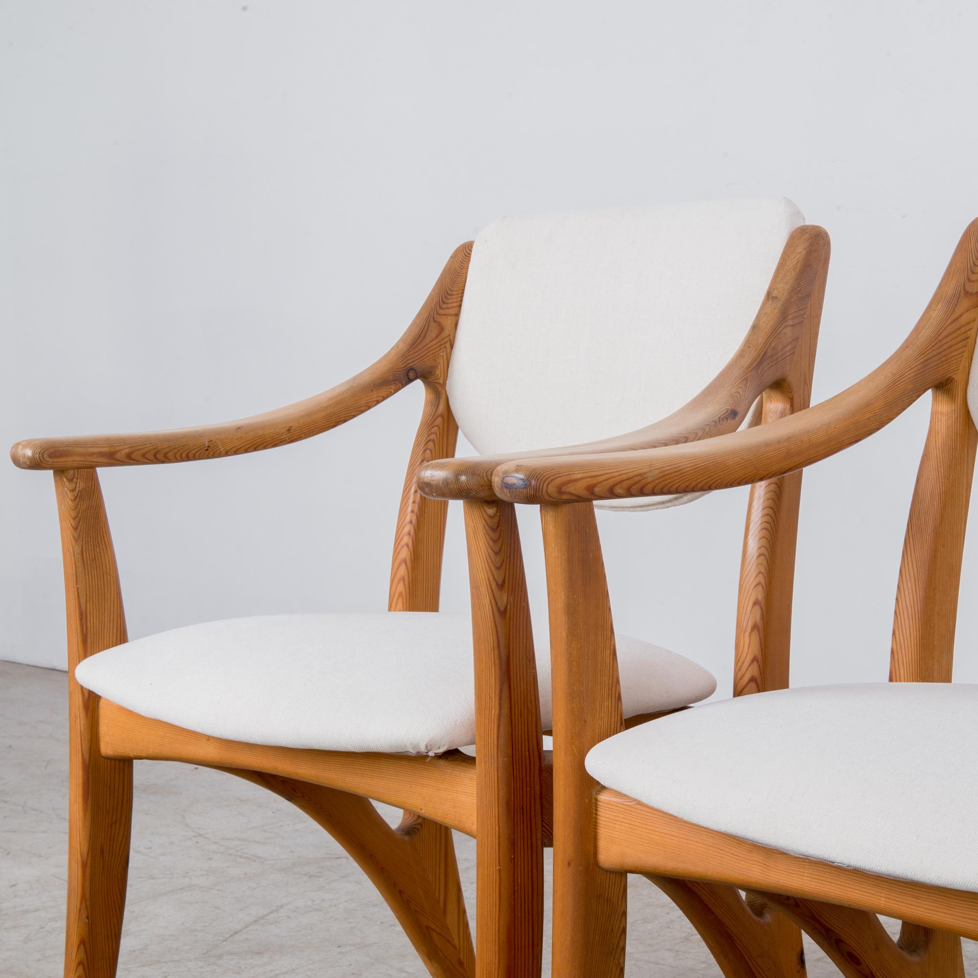 1960s Arne Vodder Upholstered Armchairs, Set of Four 6