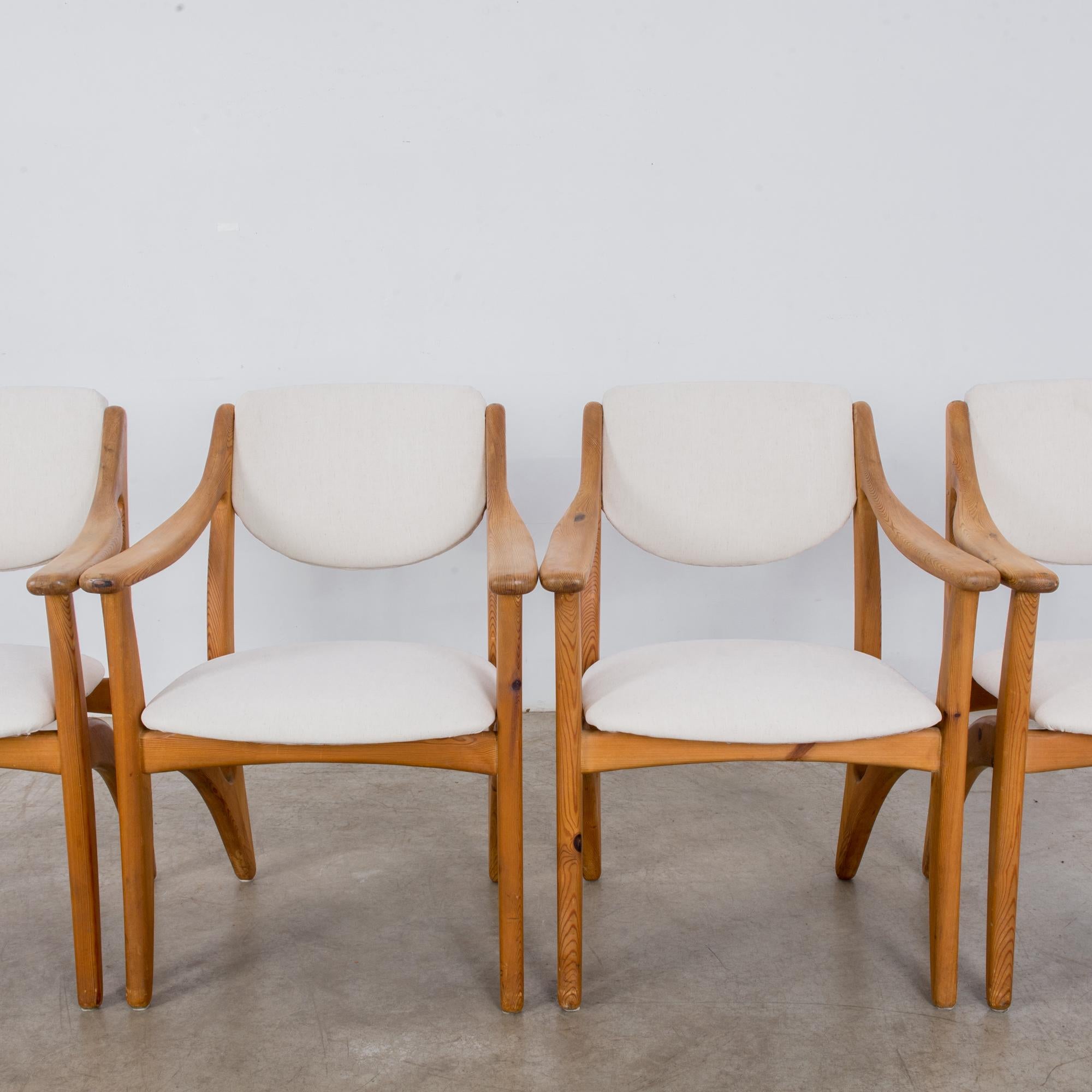 1960s Arne Vodder Upholstered Armchairs, Set of Four 1