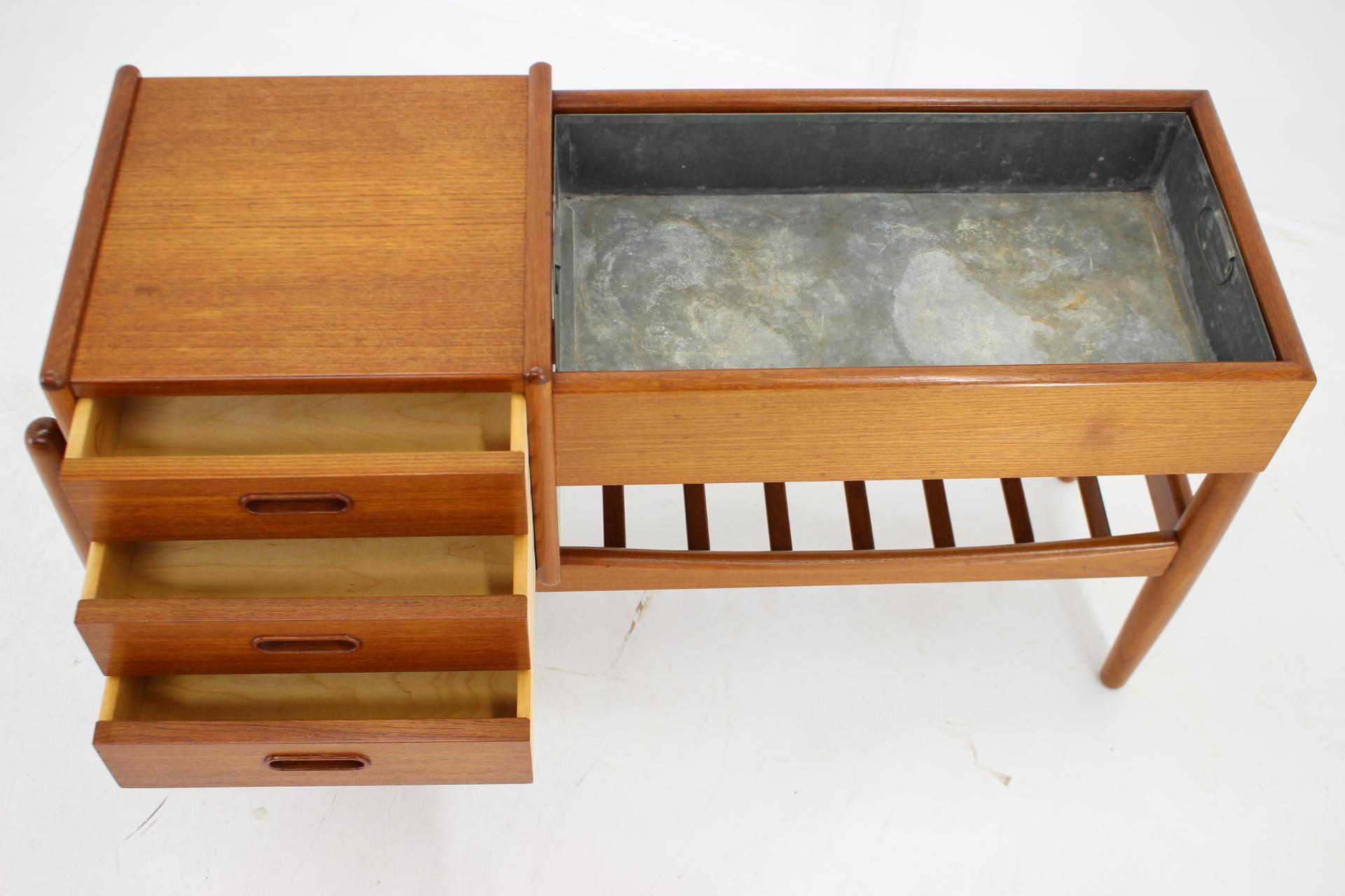 1960s Arne Wahl Iversen Teak Planter, Denmark 1