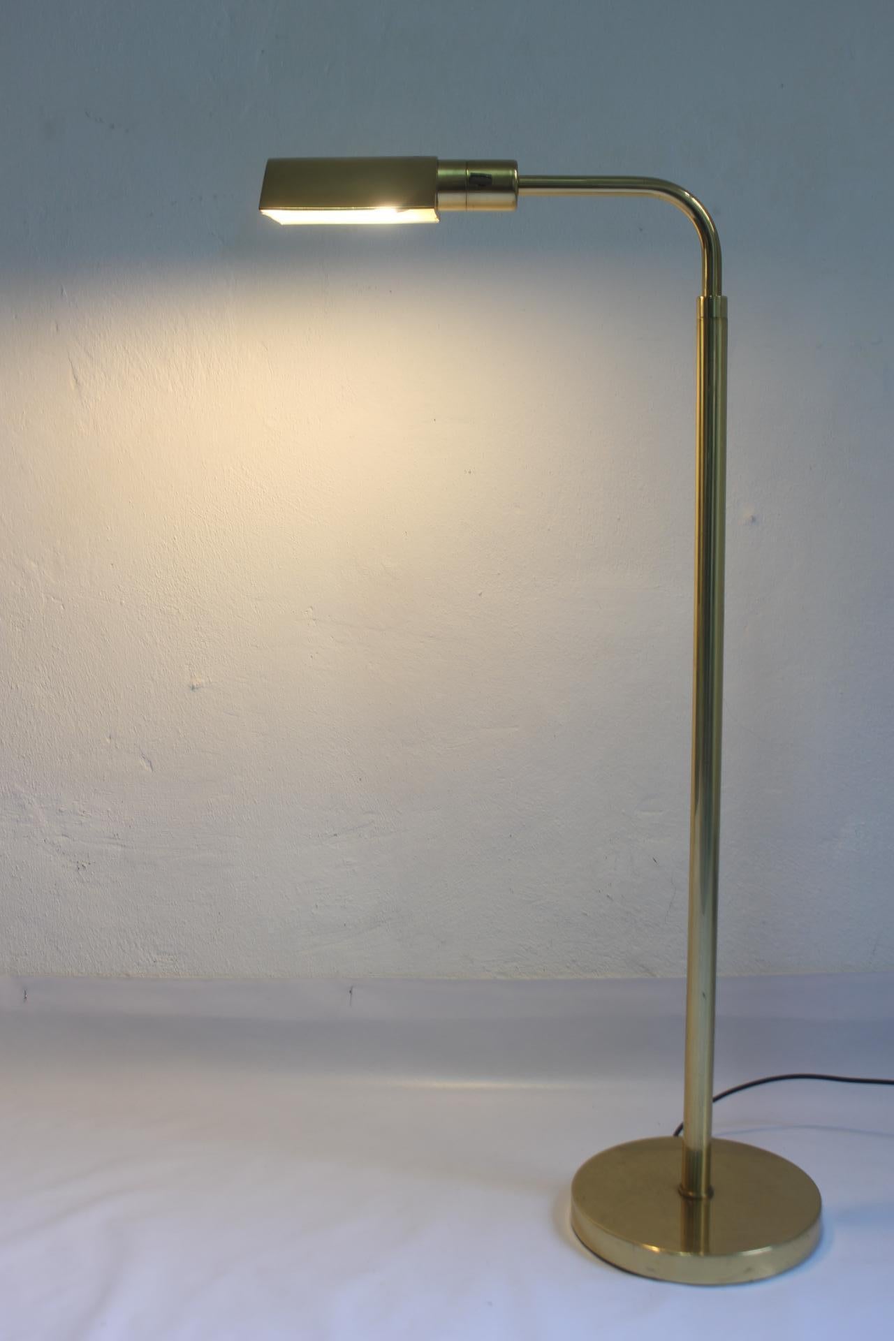 1960s, Art Deco Style Floor Lamp by George Hansen for Metalarte 7
