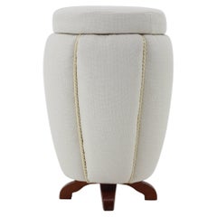1960s Art Deco Tabouret, Czechoslovakia
