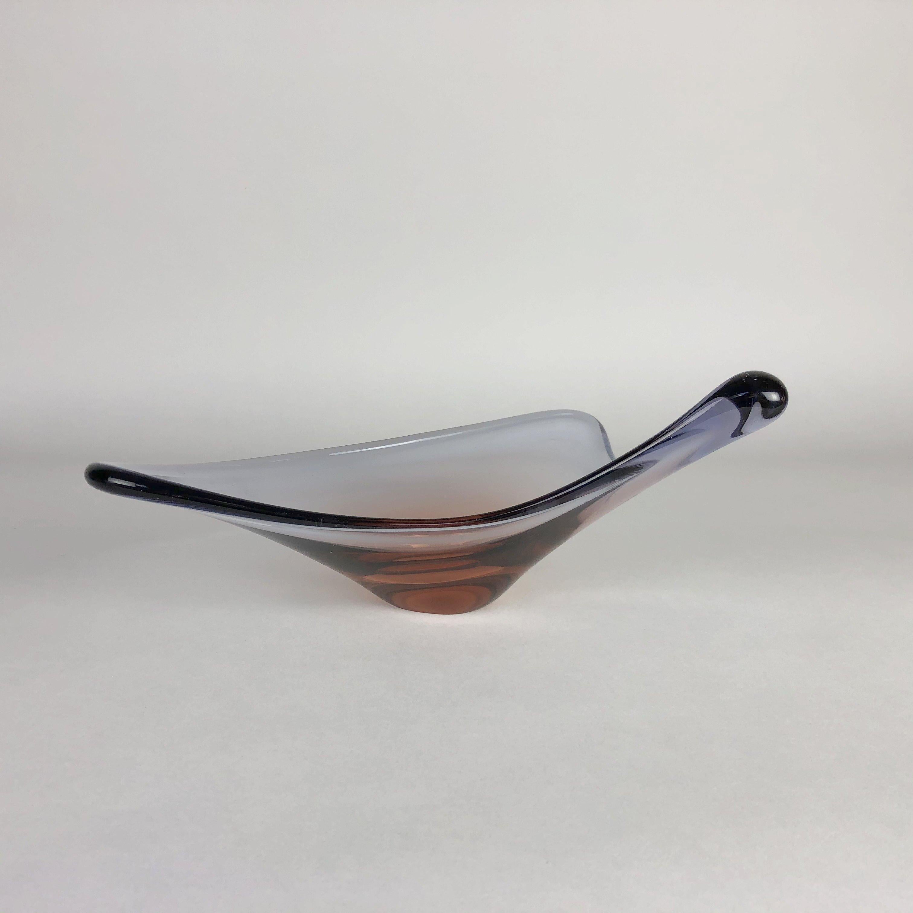 Mid-Century Modern 1960's Art Glass Bowl