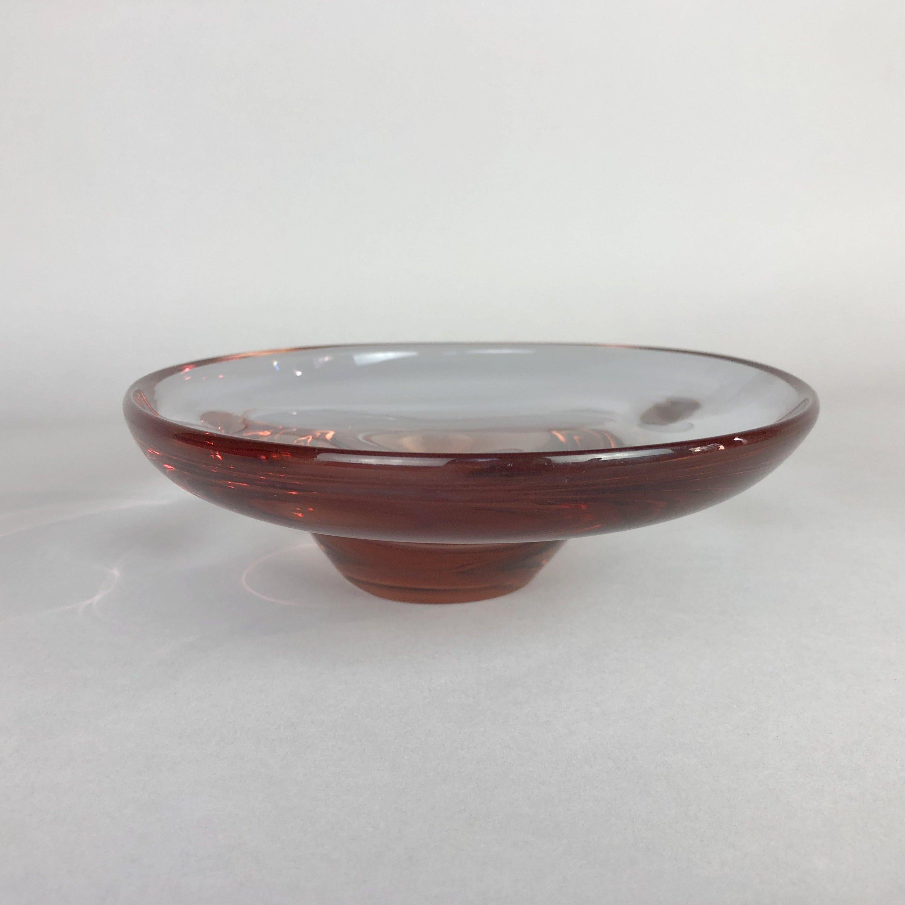 Mid-Century Modern 1960's Art Glass Bowl