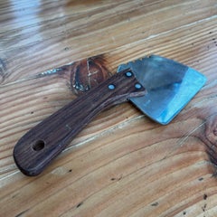 1960s Arthur Salm AS JAPAN Stainless Steel Meat Cleaver Tenderizer