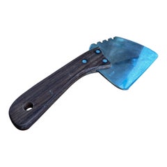 1960s Arthur Salm AS JAPAN Stainless Steel Meat Cleaver Tenderizer
