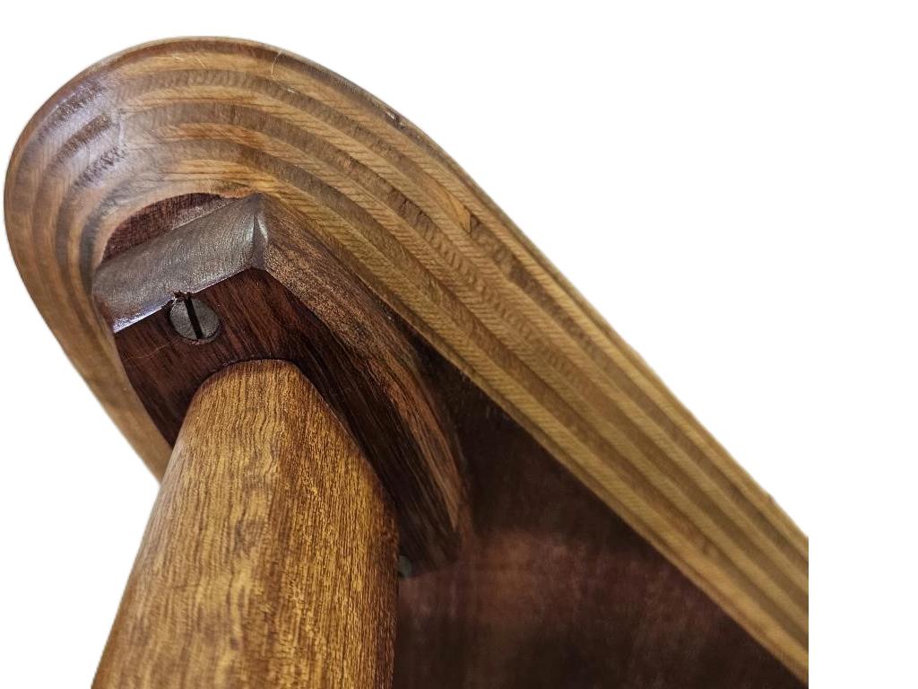 1960s Artist's Palette (Boomerang) Side Table in Oak - Set of 2 In Good Condition In Mississauga, CA