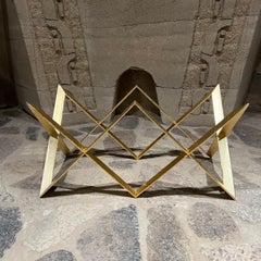 1960 Arturo Pani Base de mesa de centro de pan de oro Ciudad de México