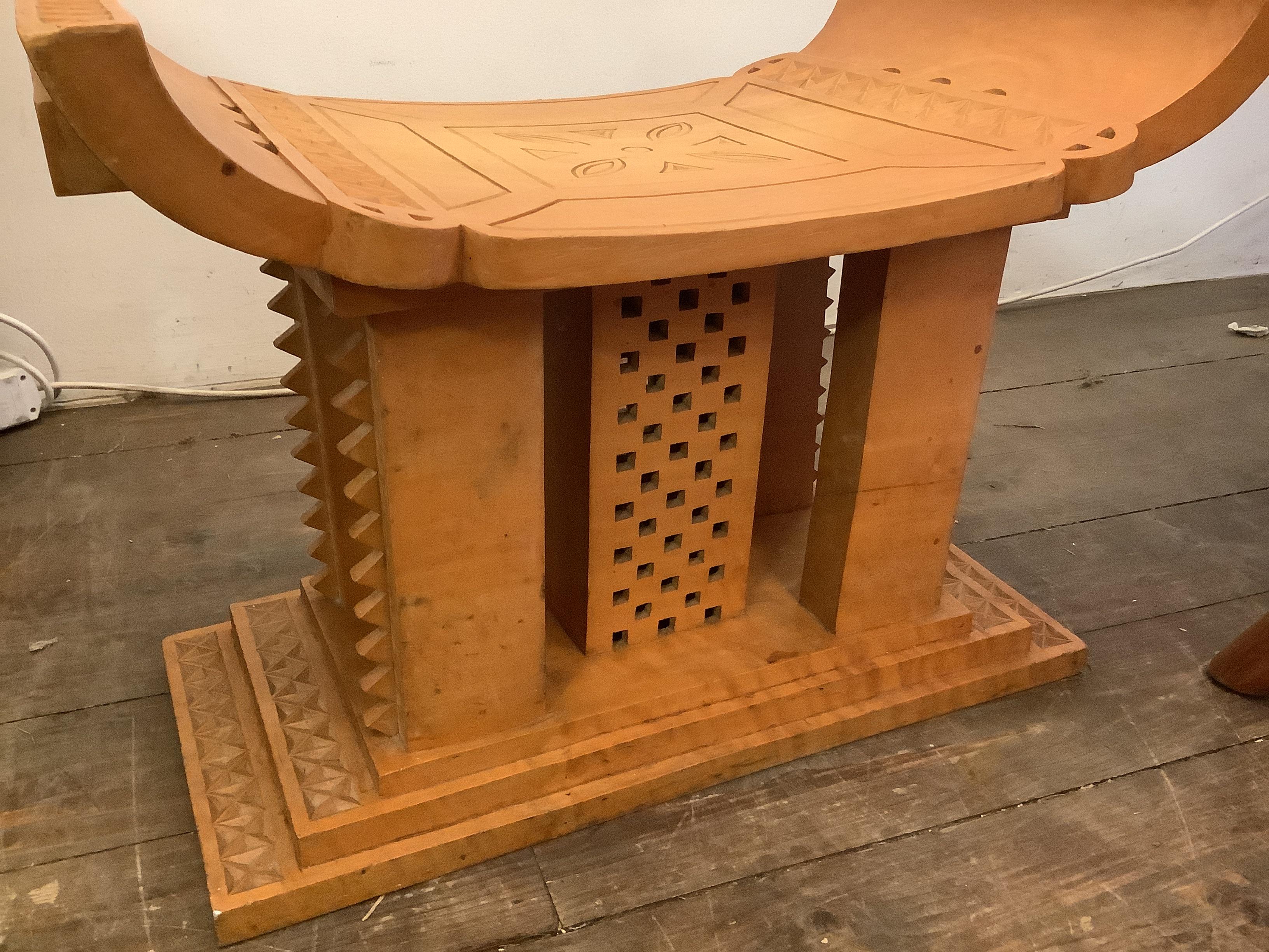 Mid-Century Modern 1960’s  /Ashanti /Ashanti stool