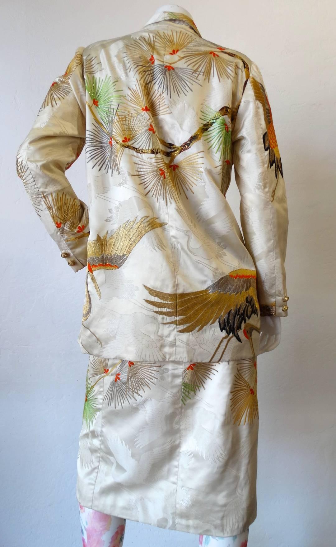 1960s Asian Silk 