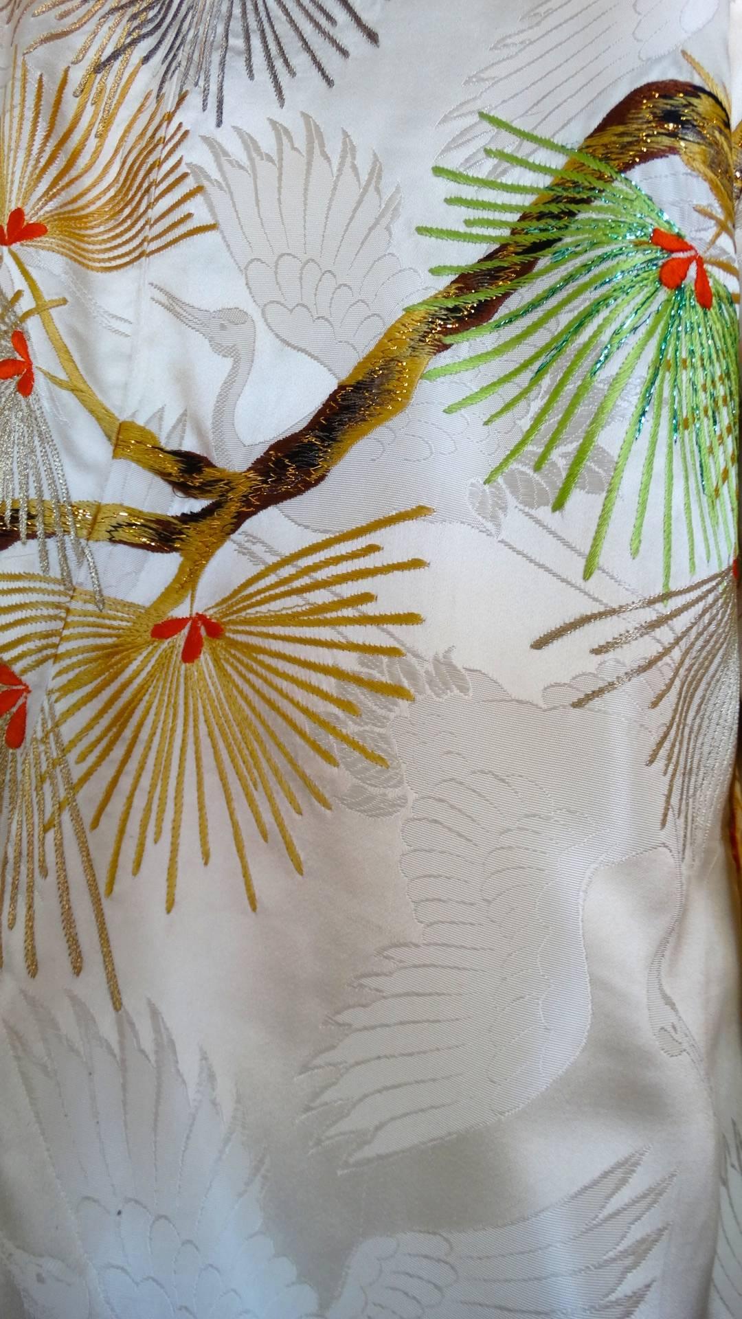 1960s Asian Silk 