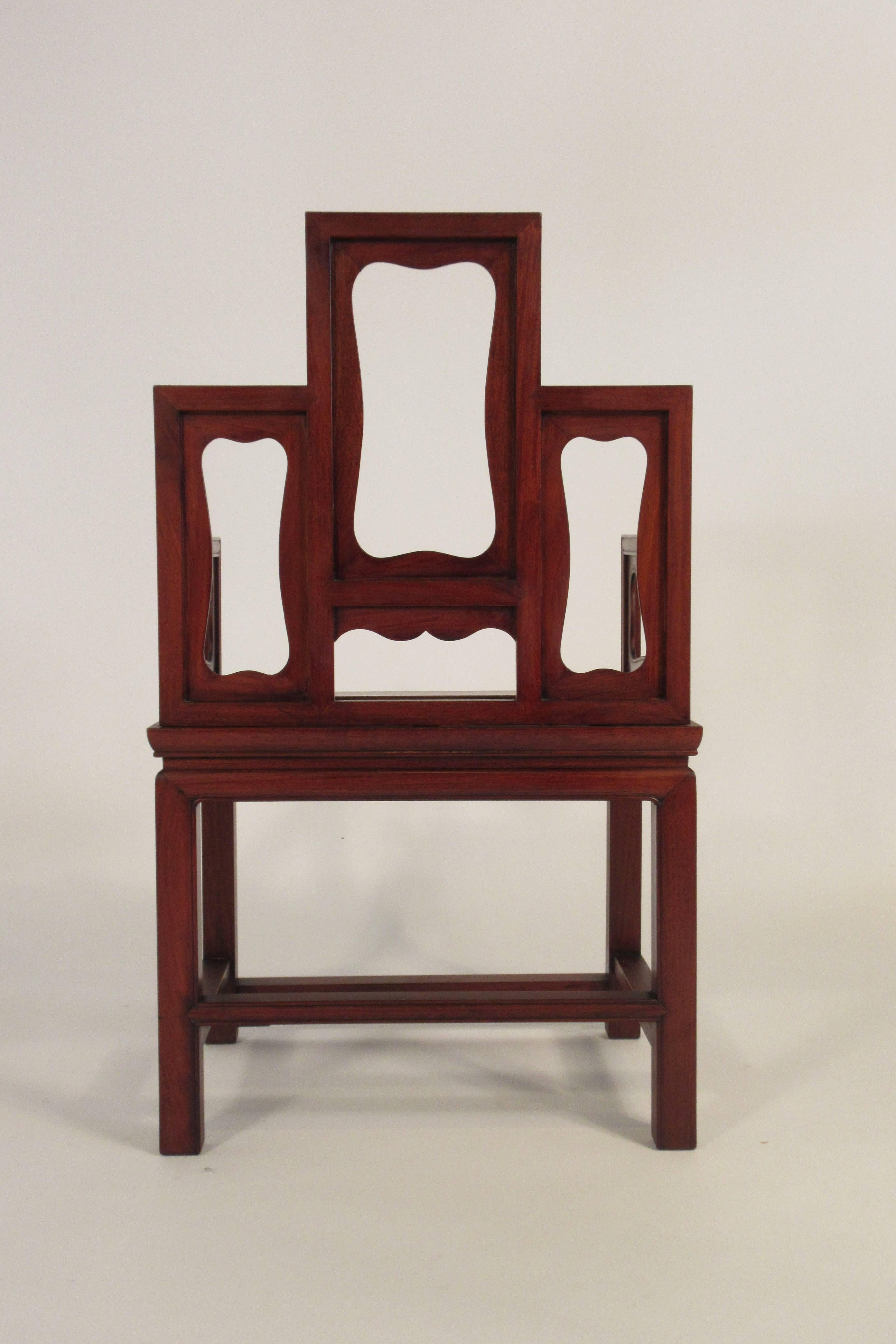 1960s Asian throne chair.