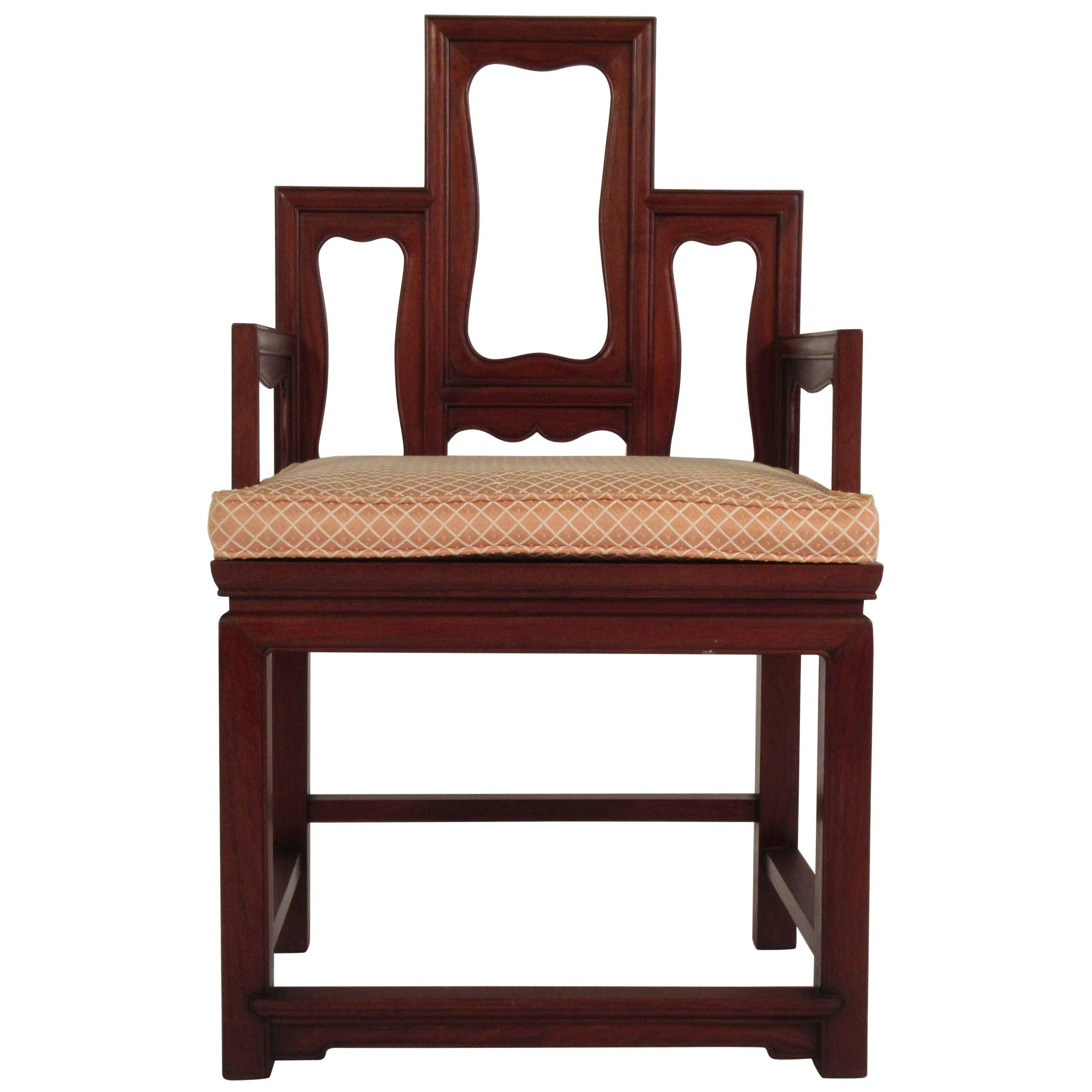 1960s Asian Throne Chair