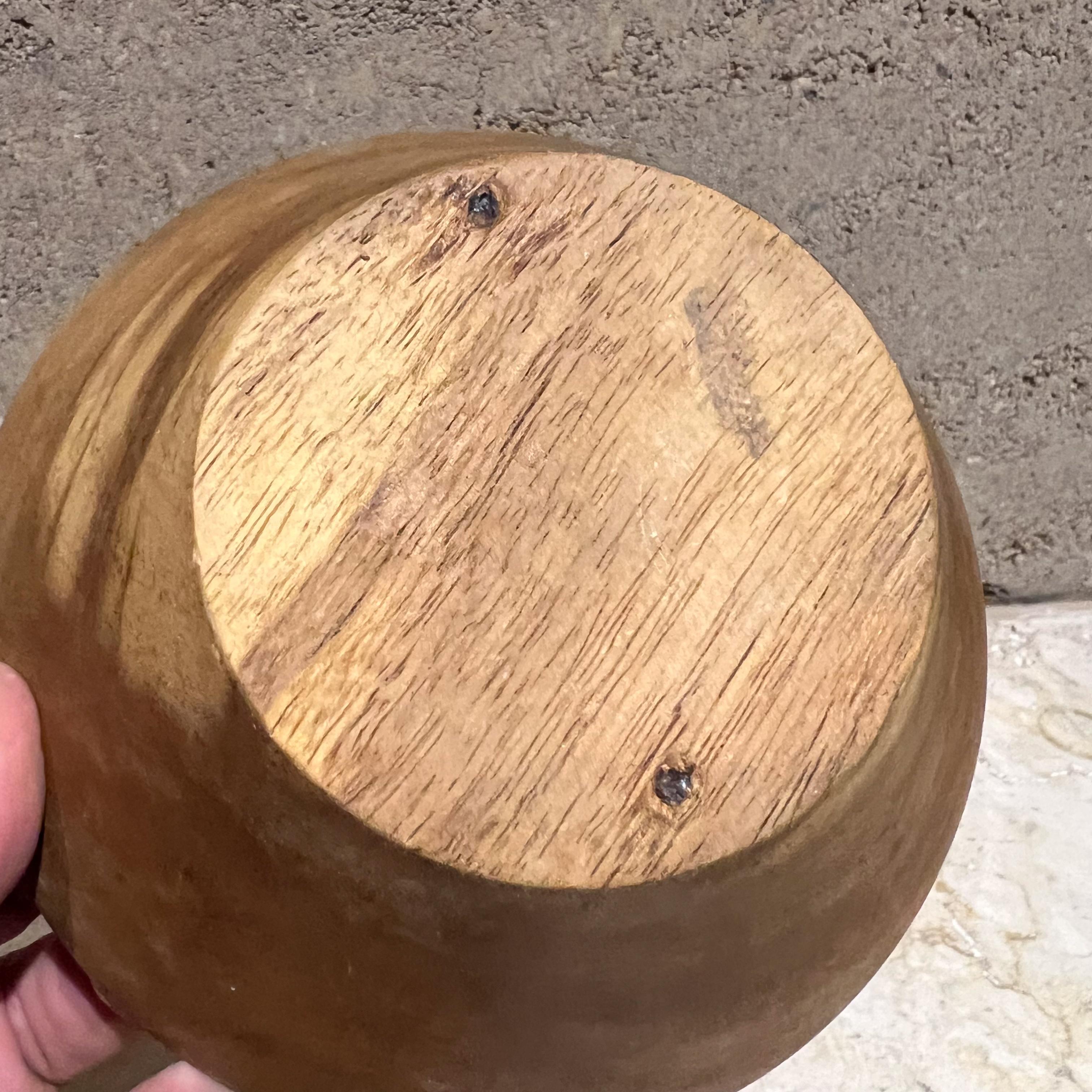 20th Century 1960s Assorted Wood Bowl Set Four Pieces For Sale