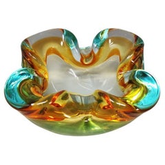 1960s Astonishing Ashtray/Catchall by Flavio Poli