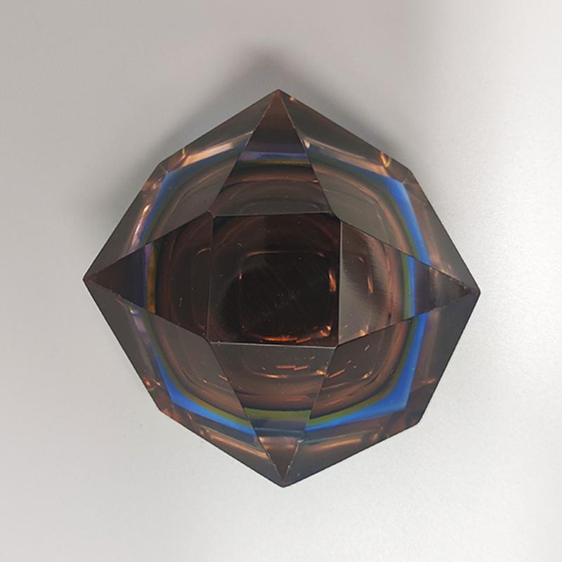 1960s Astonishing Murano  Ashtray or Catch-All By Flavio Poli for Seguso In Excellent Condition For Sale In Milano, IT