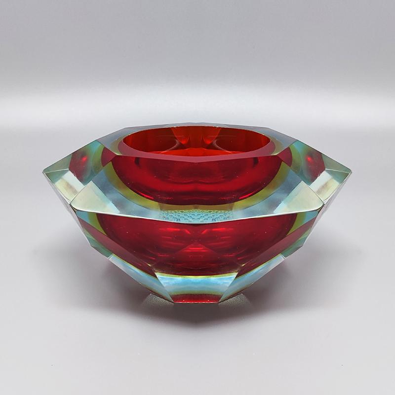 Mid-Century Modern 1960s Astonishing Big Ashtray or Catch-All By Flavio Poli for Seguso For Sale