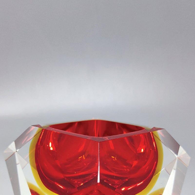 Mid-20th Century 1960s Astonishing Big Ashtray or Catch-All By Flavio Poli for Seguso For Sale