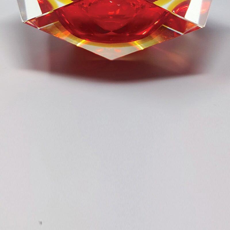 Murano Glass 1960s Astonishing Big Ashtray or Catch-All By Flavio Poli for Seguso For Sale