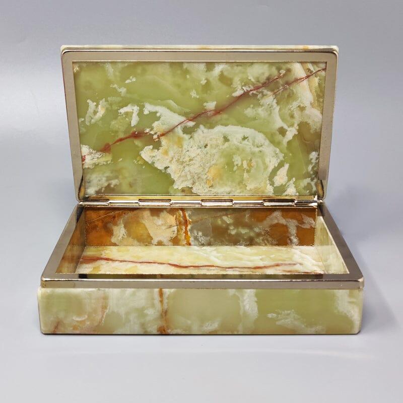 1960er Jahre Erstaunliche Box aus Onyx. Hergestellt in Italien im Zustand „Hervorragend“ im Angebot in Milano, IT