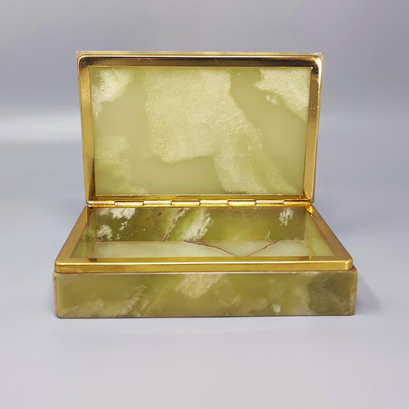 1960s Astonishing Box in Onyx. Made in Italy For Sale 1