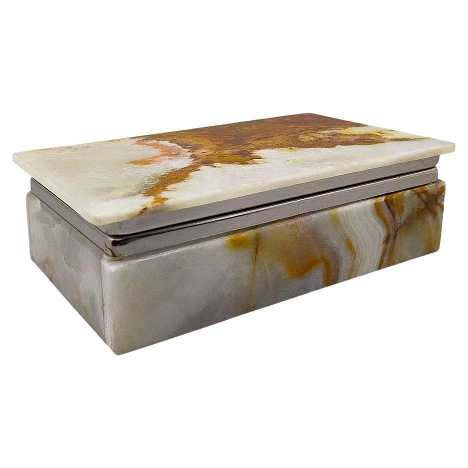 1960s Astonishing Box in Onyx. Made in Italy