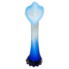Used 1960s Astonishing Jack in the Pulpit "Calla Lily" vase in Murano glass.