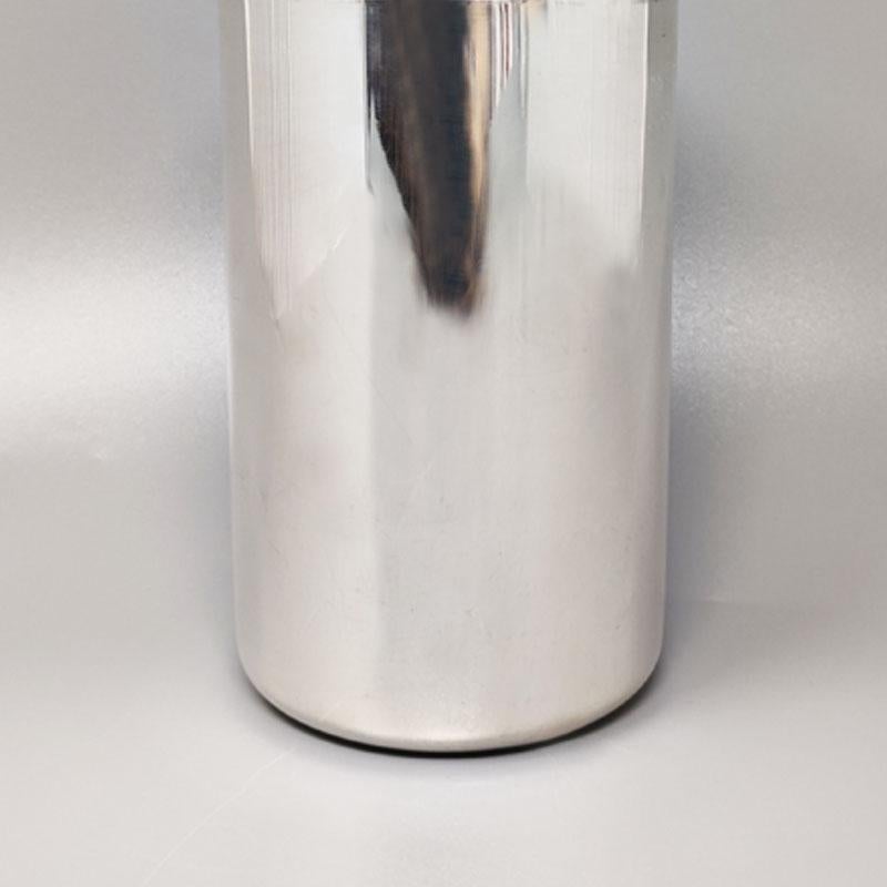 Acier inoxydable Étonnant shaker MACABO des années 1960 par Aldo Tura. Fabriqué en Italie en vente