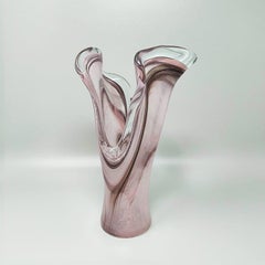 1960s Astonishing Murano Vase By Ca Dei Vetrai. Made in Italy