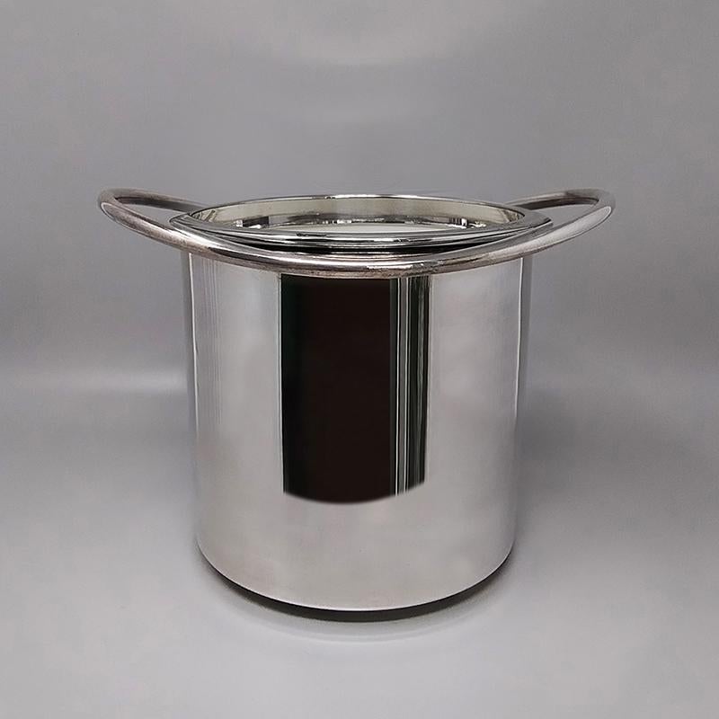 1960 Stupefacente secchiello per il ghiaccio placcato in argento di Sheratonn. Prodotto in Italia. In condizioni ottime a Milano, IT
