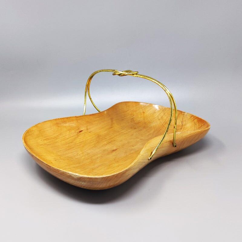Mid-Century Modern 1960s Astonishing Tray in Bamboo By Aldo Tura for Macabo. Made in Italy