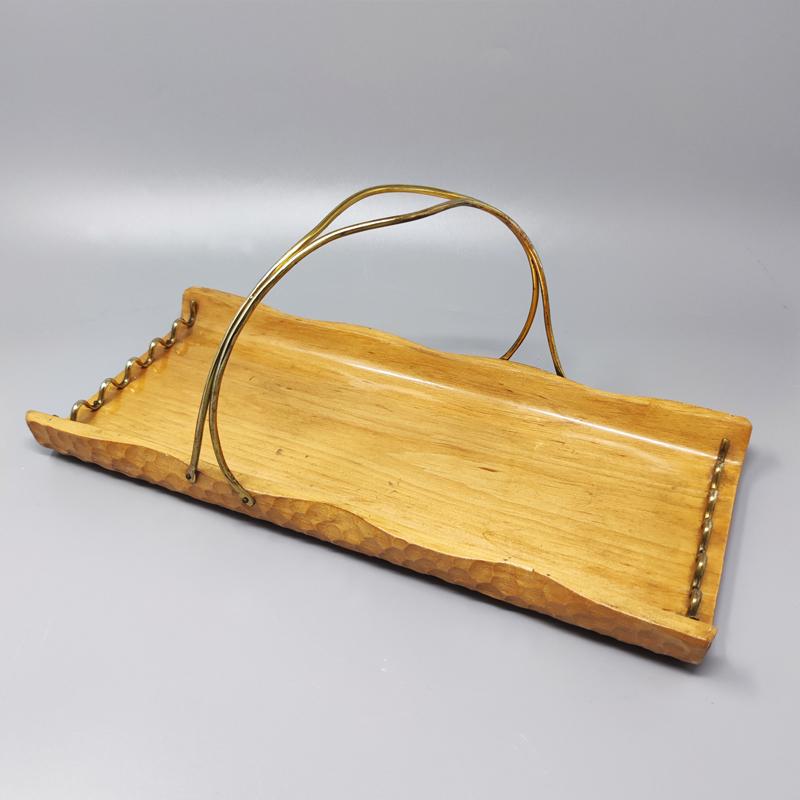 1960s Astonishing Tray in Bamboo by Aldo Tura for Macabo, Made in Italy In Excellent Condition For Sale In Milano, IT