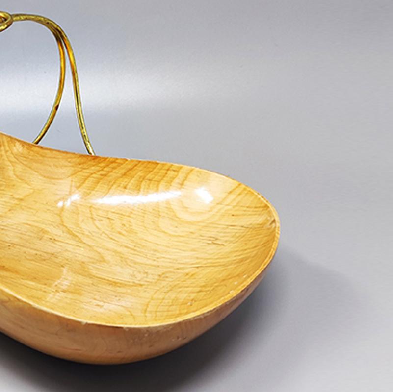 1960s Astonishing Tray in Bamboo By Aldo Tura for Macabo. Made in Italy 2
