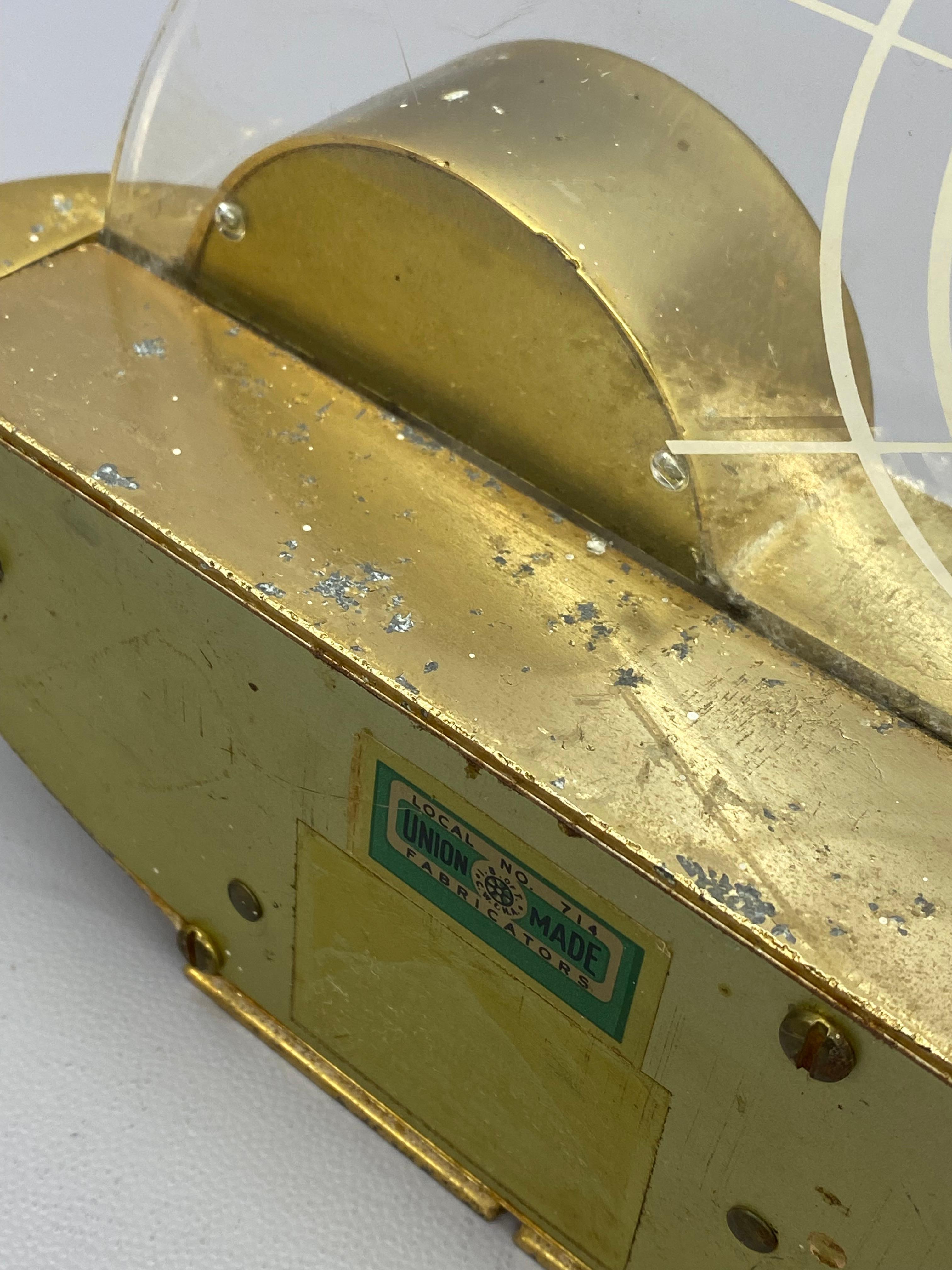 1960er Jahre Atomic Schaefer Bier beleuchtete Baruhr 3