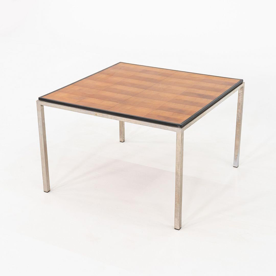 1960s Attributed to Gordon Bunshaft and Davis Allen of SOM Steel Side/End Table For Sale 4