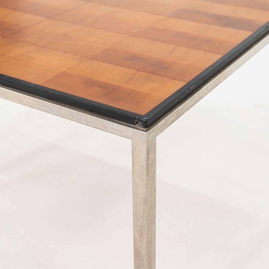 1960s Attributed to Gordon Bunshaft and Davis Allen of SOM Steel Side/End Table For Sale 6