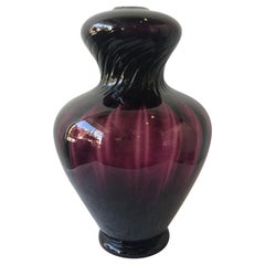 1960s Aubergine Murano Lamp by Balboa 8