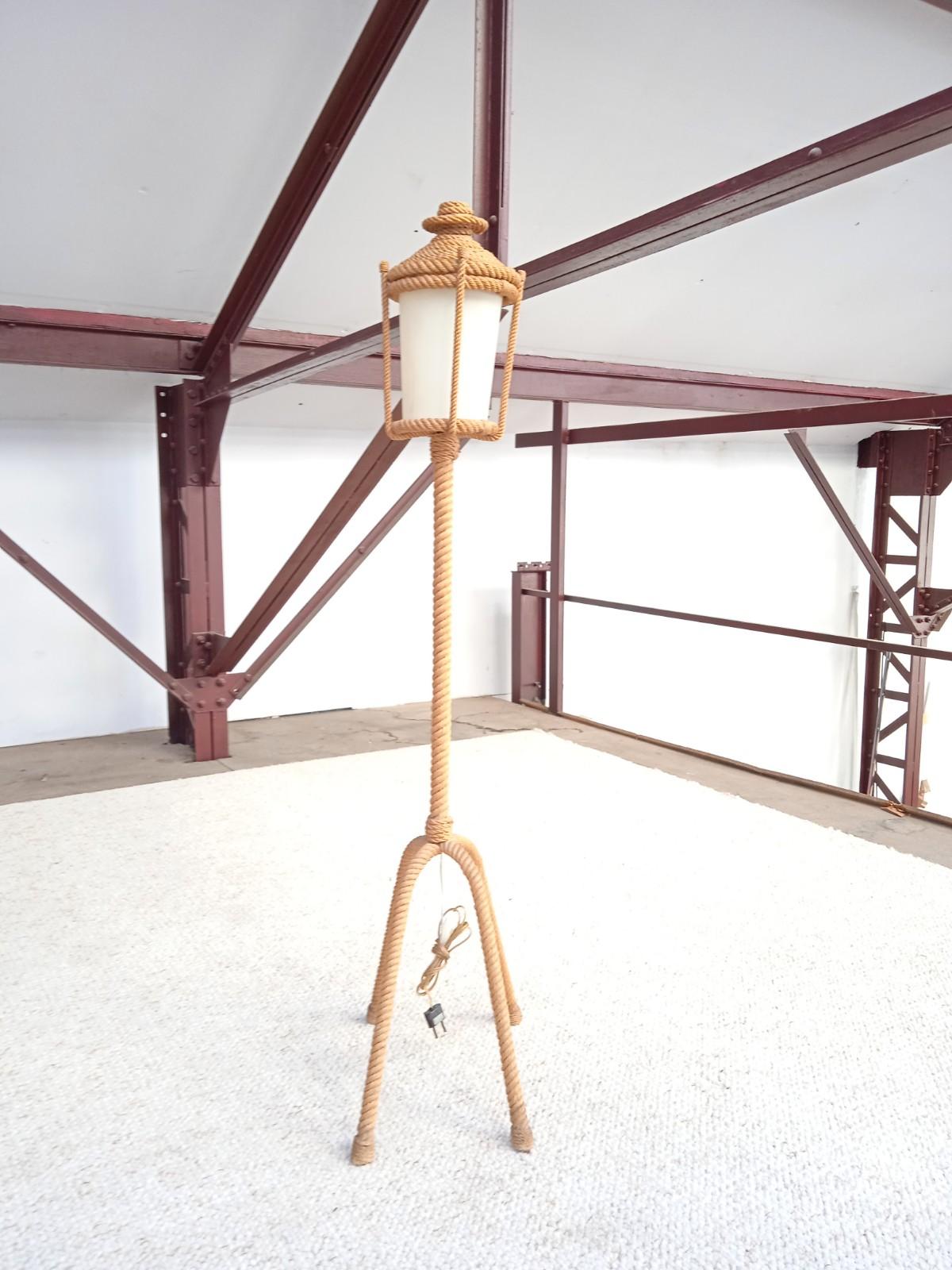 1960s Audoux Minet Floor Lamp In Good Condition In Paris, FR