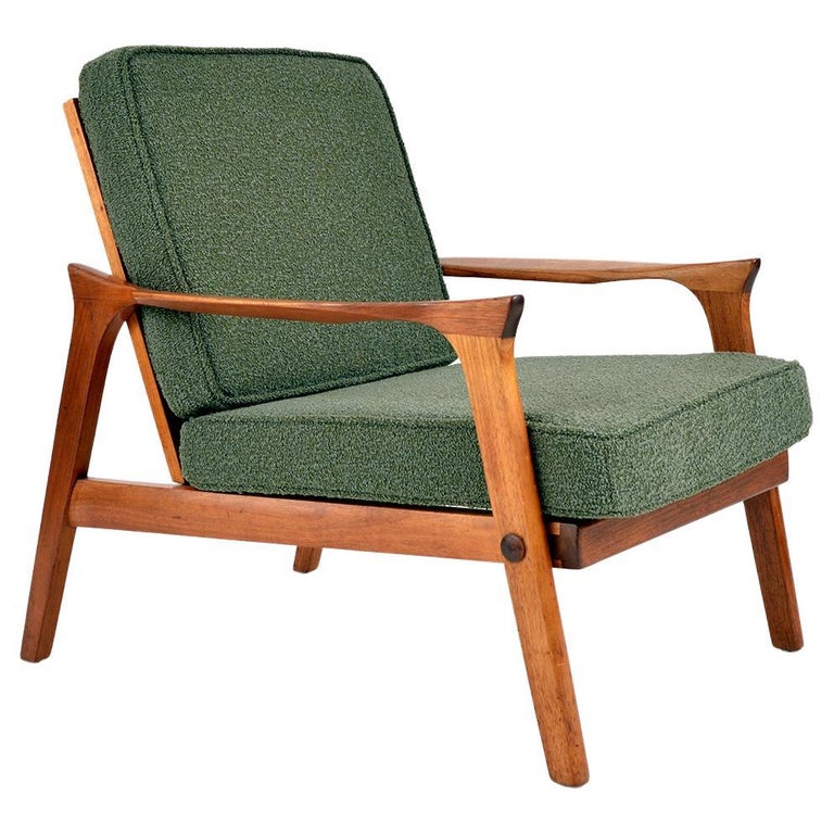 1960s Australian Inga Arm Lounge Chair by Danish Deluxe Midcentury