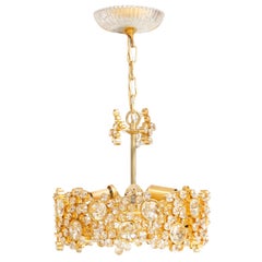 1960s Austrian Chandelier by Hans Harald Rath for J.L. Lobmeyr