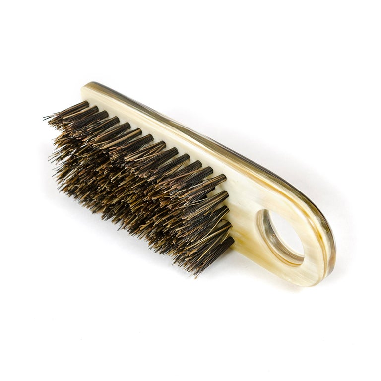 1960s Austrian Cow Horn Brush by Carl Auböck For Sale at 1stDibs