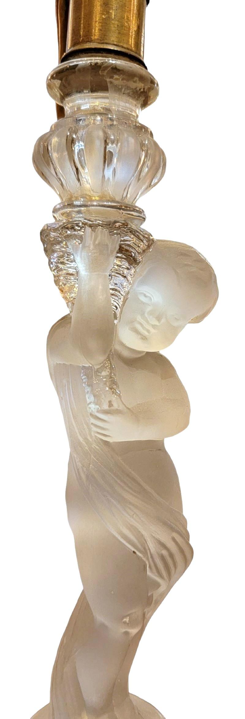 Modern 1960s Authentic Signed Baccarat 
